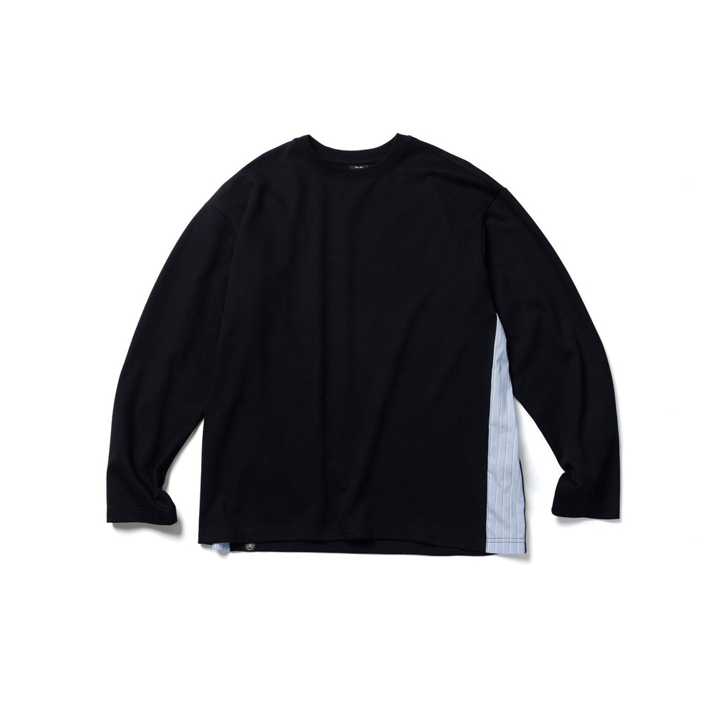 SUPERTOFU_Sweat_Wicking_Wrinkle_Free_Loose_Patchwork_Unisex_Logo_Long_Sleeve_T-Shirts_MISSTT