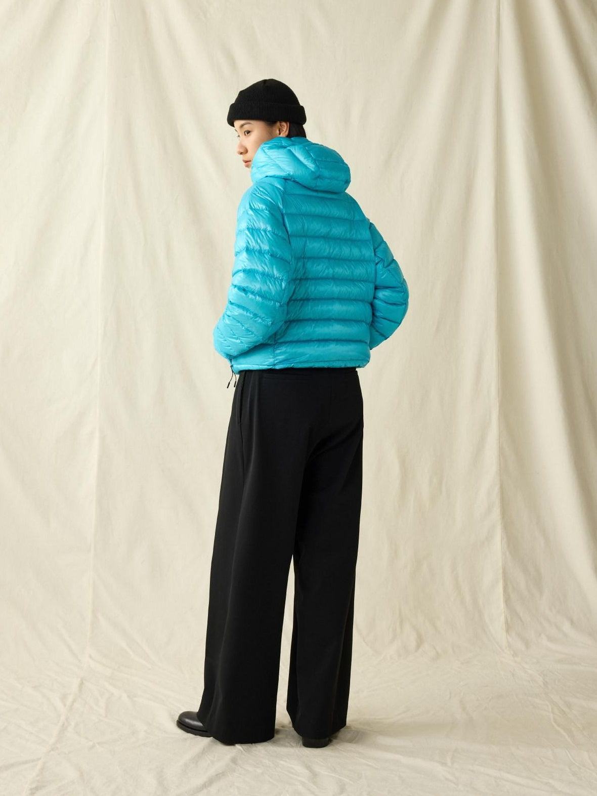 SUPERTOFU Ultralight 90 Percent Down Double Taped Nylon Short Urban Down Jackets