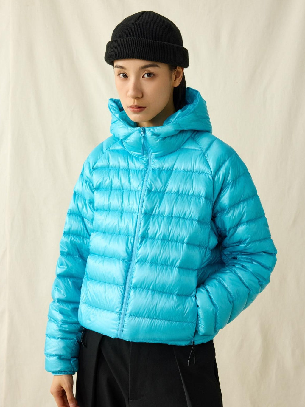 SUPERTOFU Ultralight 90 Percent Down Double Taped Nylon Short Urban Down Jackets