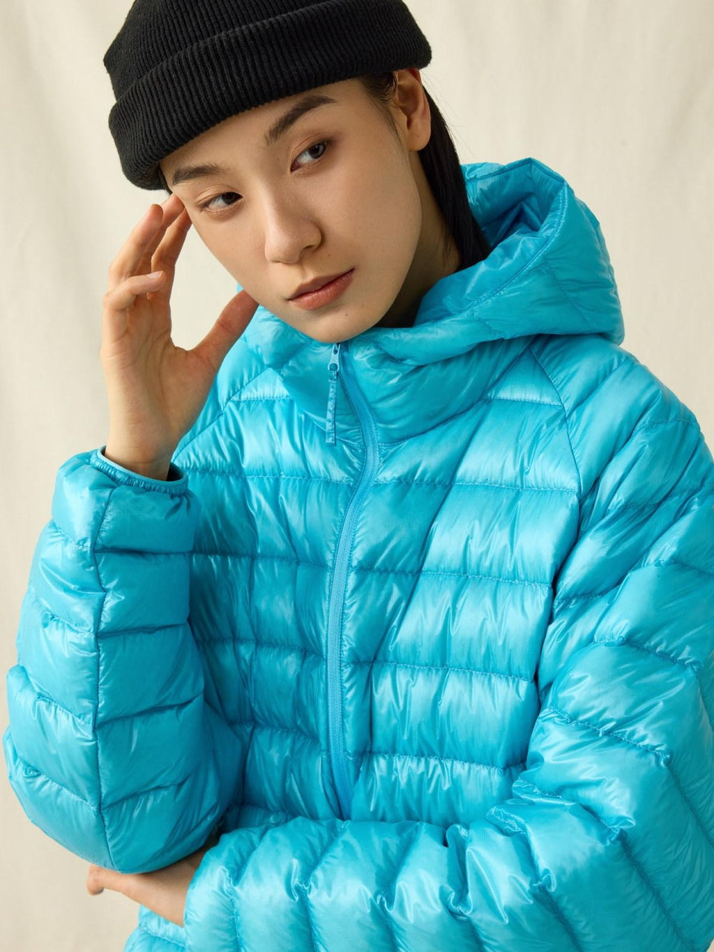 SUPERTOFU Ultralight 90 Percent Down Double Taped Nylon Short Urban Down Jackets