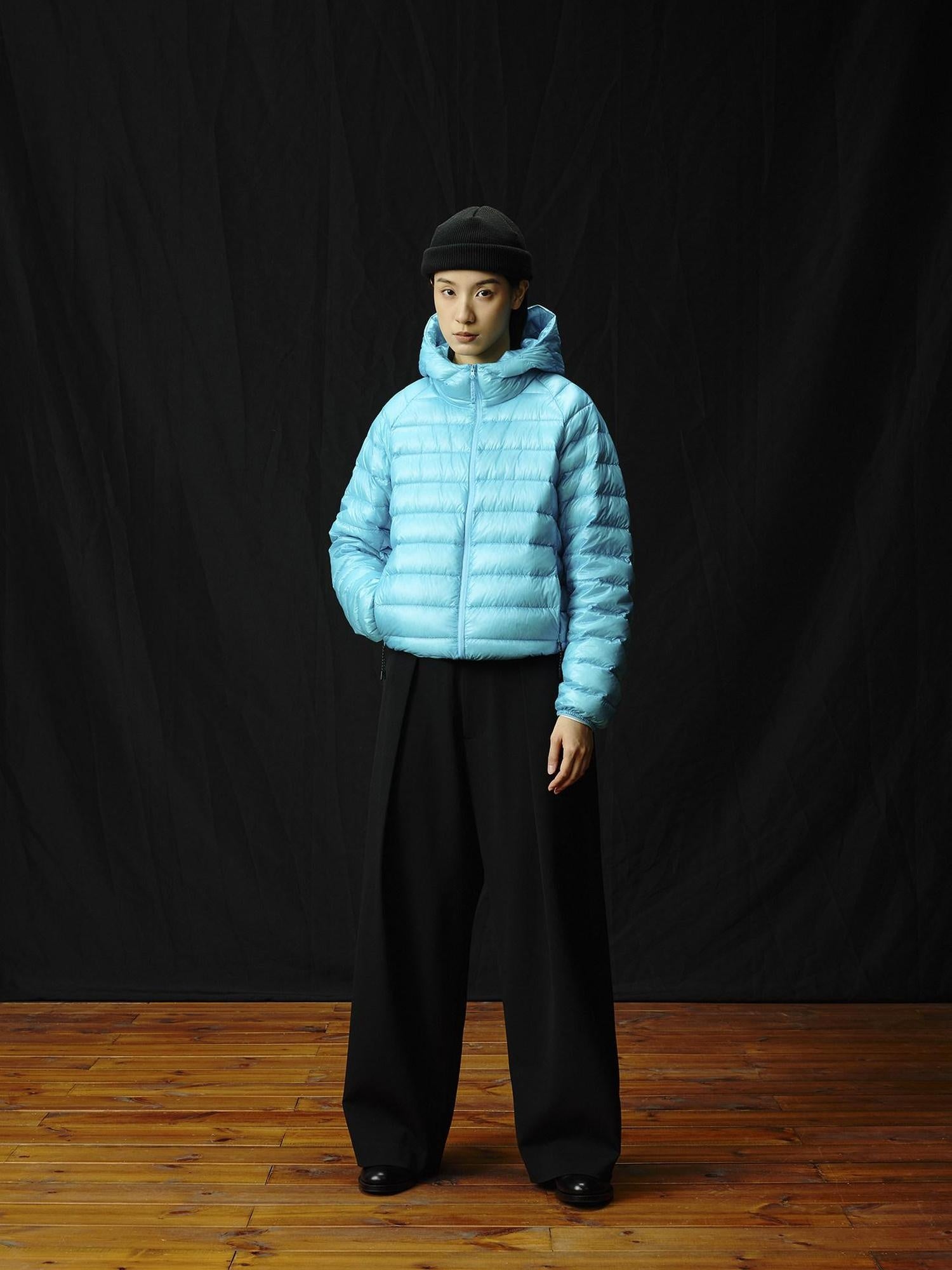 SUPERTOFU Ultralight 90 Percent Down Double Taped Nylon Short Urban Down Jackets