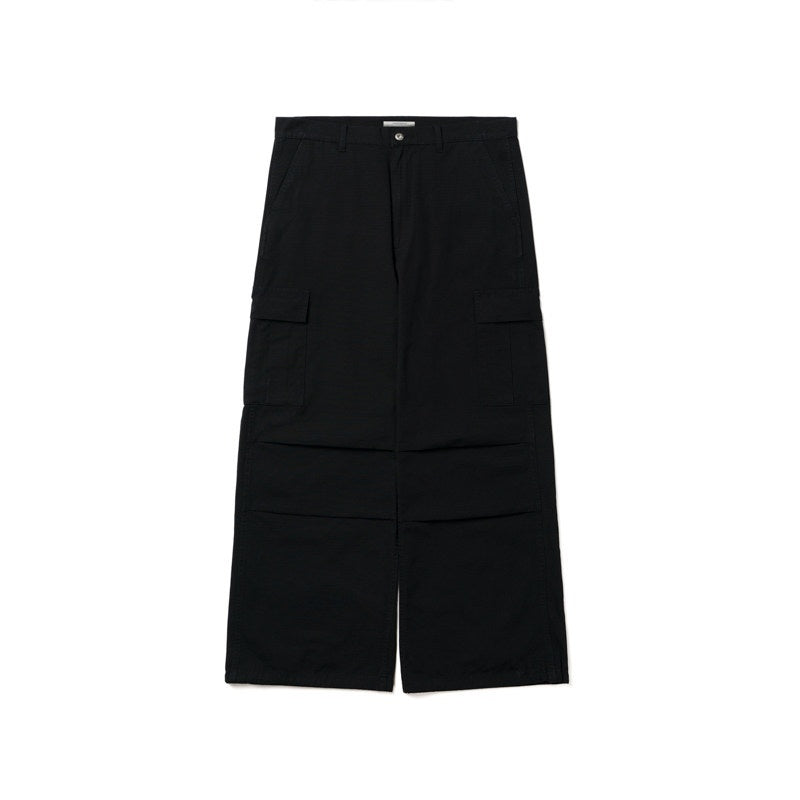 SUPERTOFU_Versatile_Loose_Cargo_Style_Youth_Casual_Unisex_Khaki_Black_Straight_Pants_MISSTT