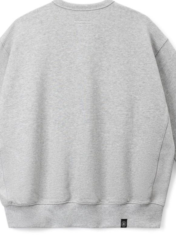 SUPERTOFU Warm Cotton Crewneck Hand Drawn Graphic Pullover Unisex Casual Sweatshirts