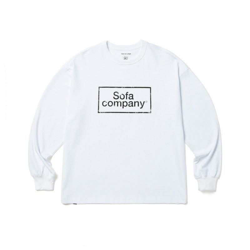 SUPERTOFU Washed Cotton Loose Casual Crewneck Geometric Men Long Sleeve T-Shirts