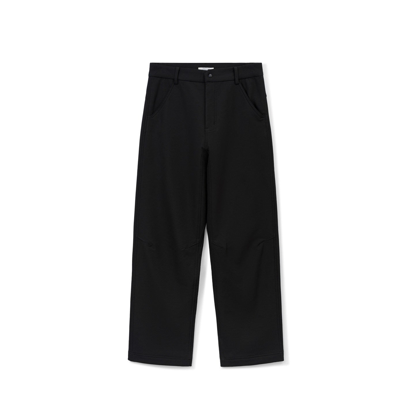 SUPERTOFU_Windproof_Stretch_Casual_Relaxed_Zip_Fly_Unisex_Polyester_Black_Wide-Leg_Pants_MISSTT