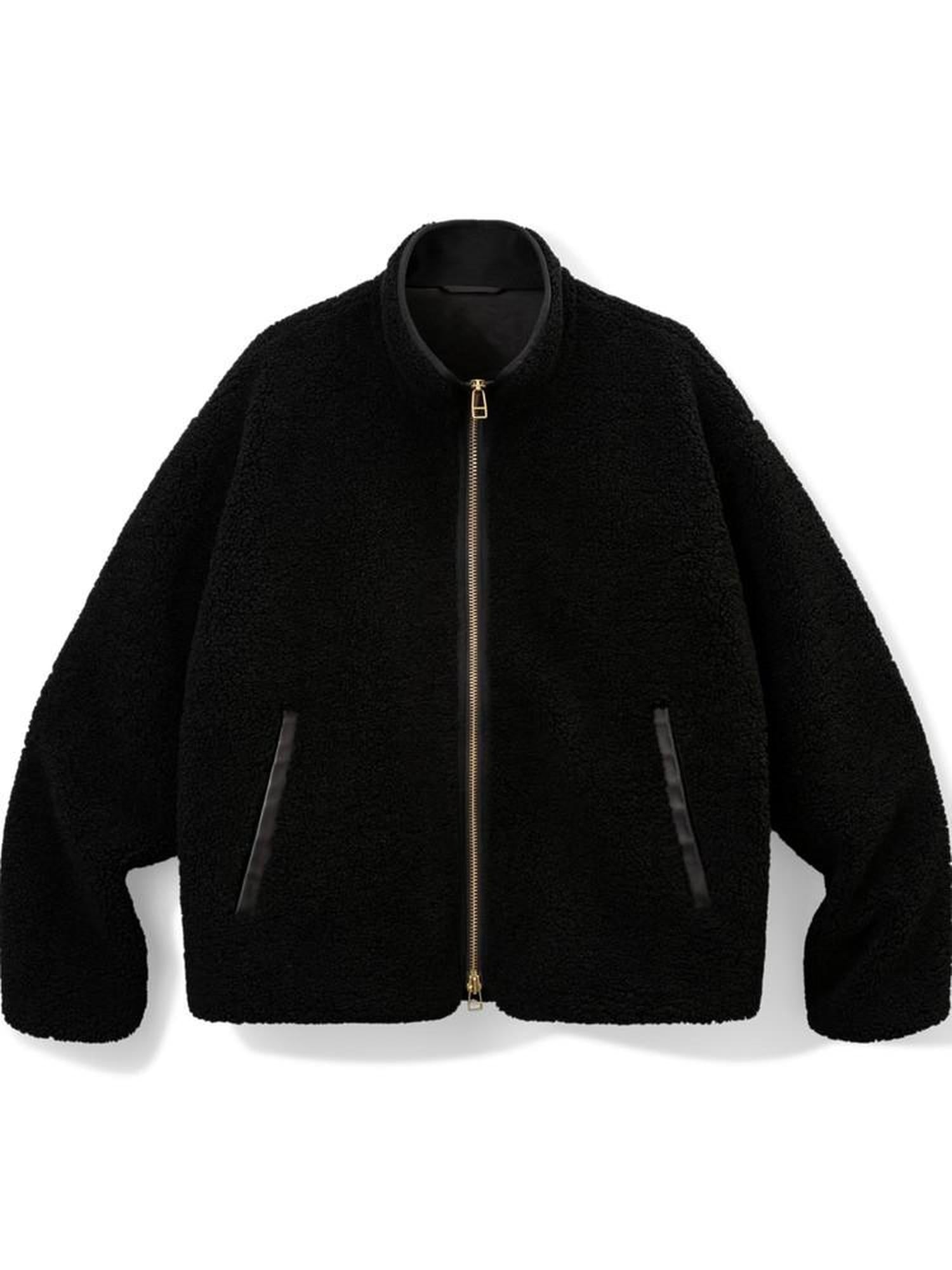 SUPERTOFU Windproof Thick Patchwork Loose Fit Stand Collar Unisex Black Puffer Jackets