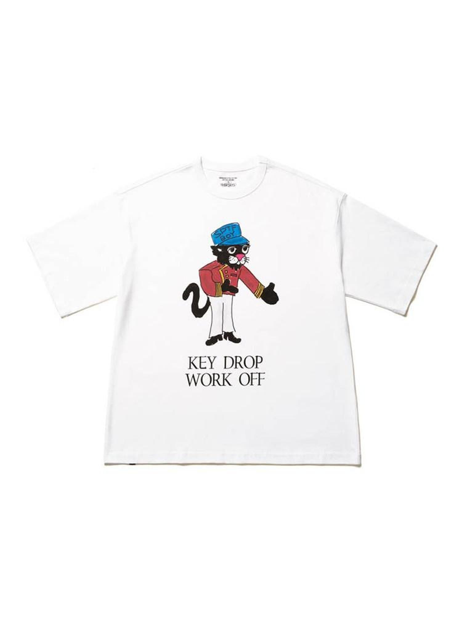 SUPERTOFU Wrinkle Free Cotton Loose Fit Vintage Graphic Unisex Short Sleeve T-Shirts
