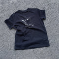 TH4SWE_Brushed_Cotton_Slim_Fit_Dark_Unisex_Devil_Lamb_Print_Short_Sleeve_T-Shirts_MISSTT