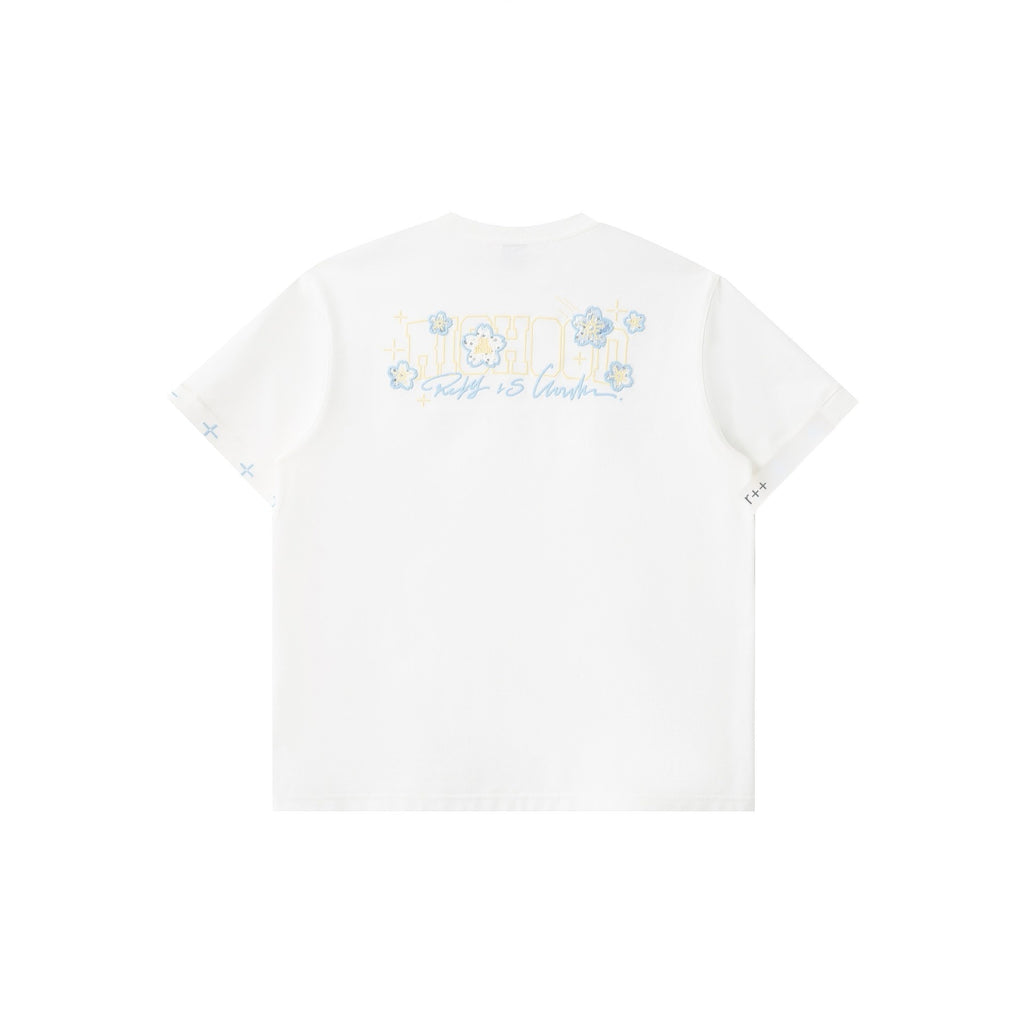 RickyisClown_Cherry_Blossom_Embroidered_Men's_Quick_Dry_Short_Sleeve_T-shirts_MISSTT