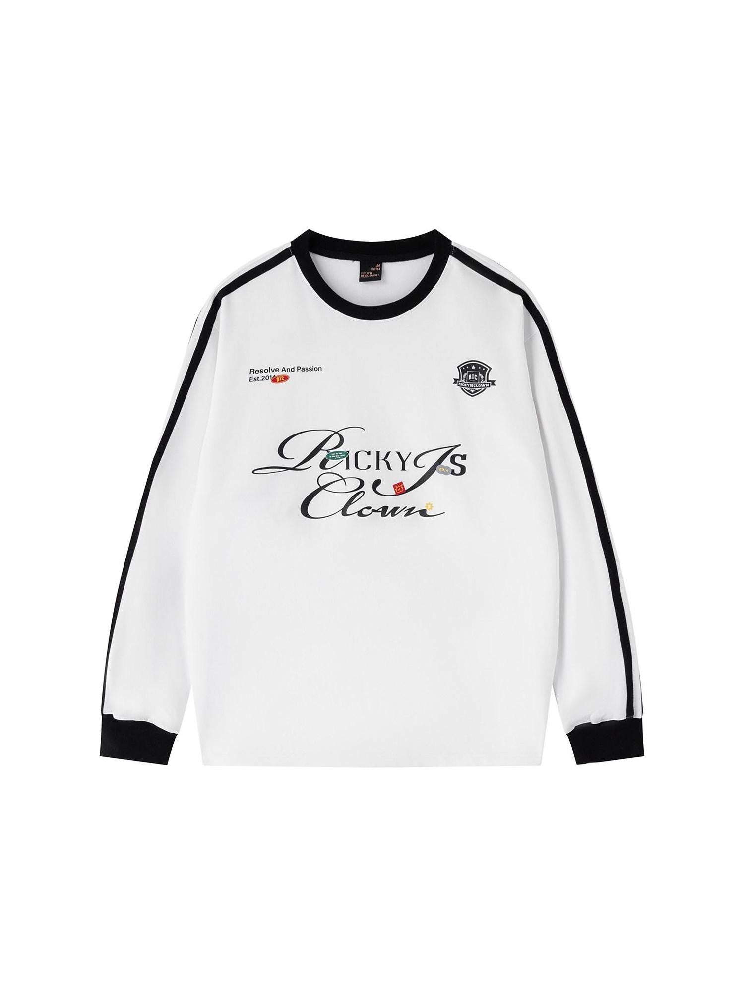 RickyisClown American Vintage Collegiate Loose Fit Men's Long Sleeve T-shirts
