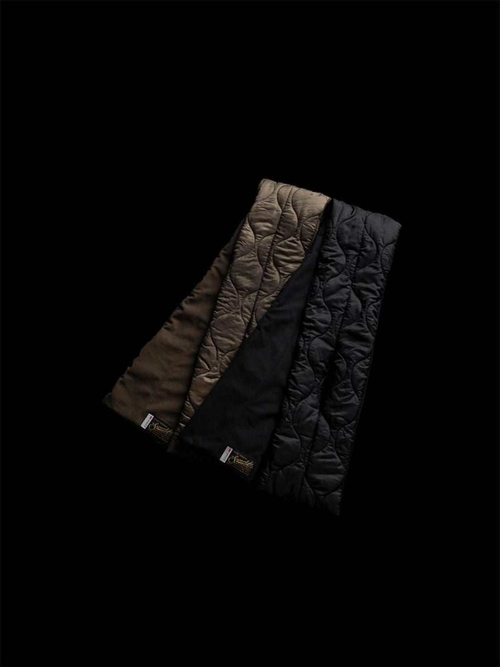 SUPERTOFU Cozy Thermal Rectangular Scarf Unisex Black Green Warm Scarves & Shawls