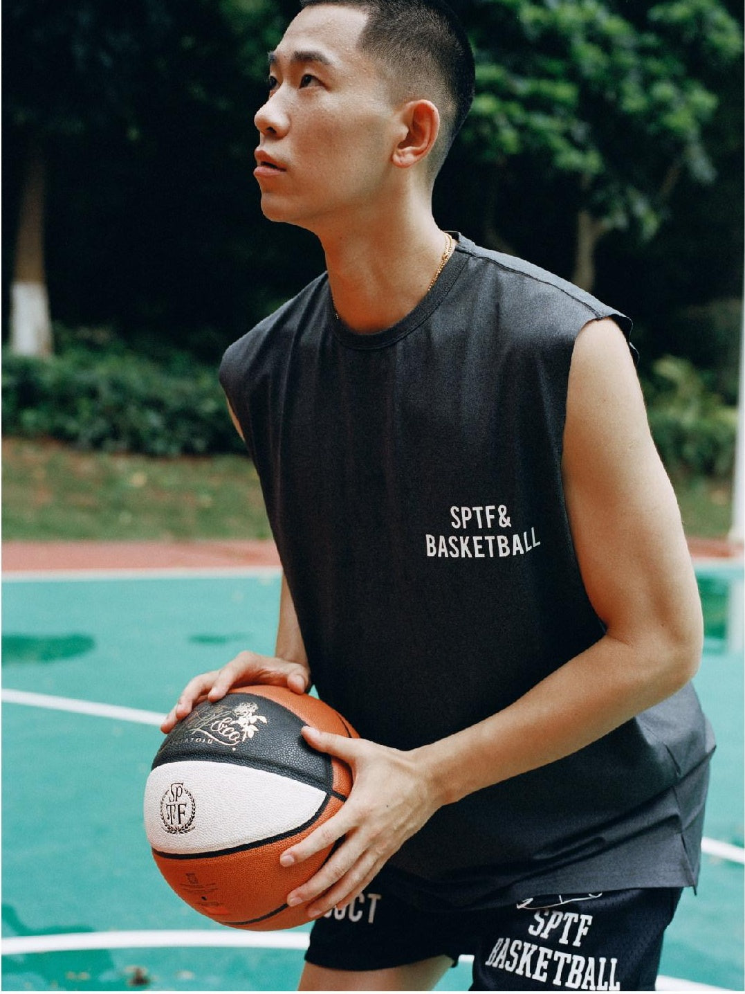 SUPERTOFU Durable Pu Construction Indoor Outdoor Standard Size 7 Basketball Accessories