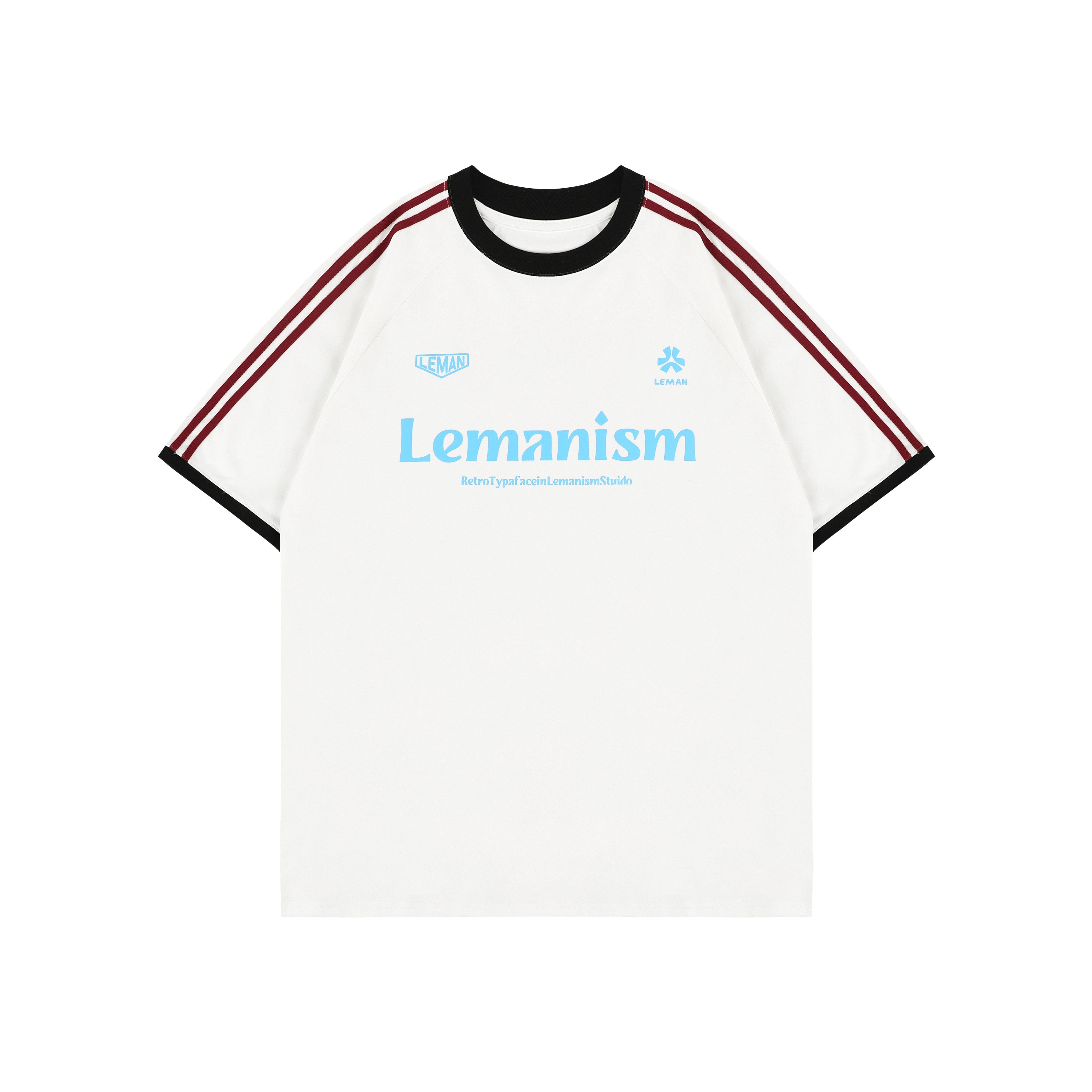 lemanism_American_Contrast_Colorblock_Striped_Men's_Short_Sleeve_T-shirts_MISSTT