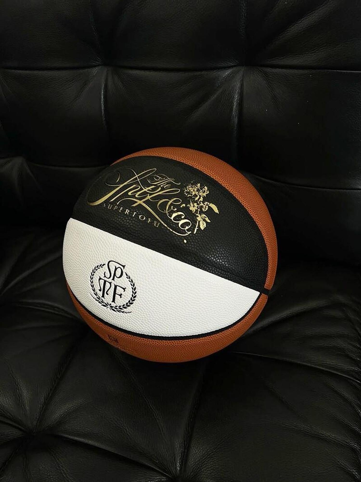 SUPERTOFU Durable Pu Construction Indoor Outdoor Standard Size 7 Basketball Accessories