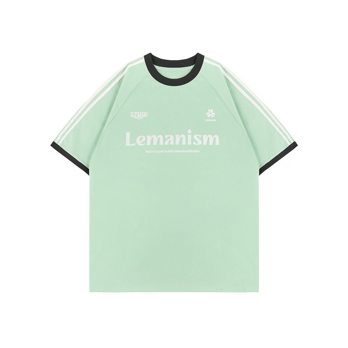 lemanism_American_Contrast_Colorblock_Striped_Men's_Short_Sleeve_T-shirts_MISSTT