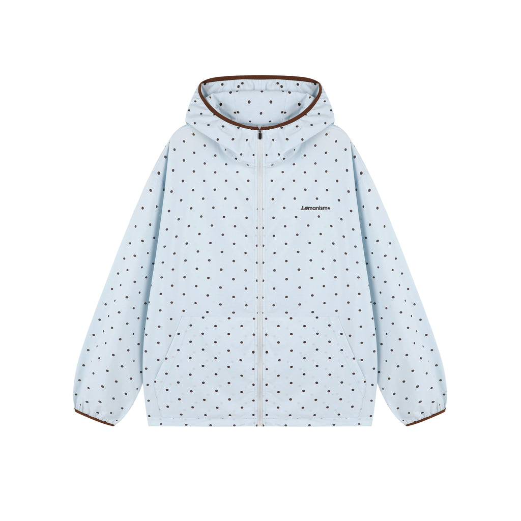 lemanism_Allover_Polka_Dot_Hooded_Zip_Men's_Polyester_Uv_Long_Sleeve_Rash_Guards_MISSTT