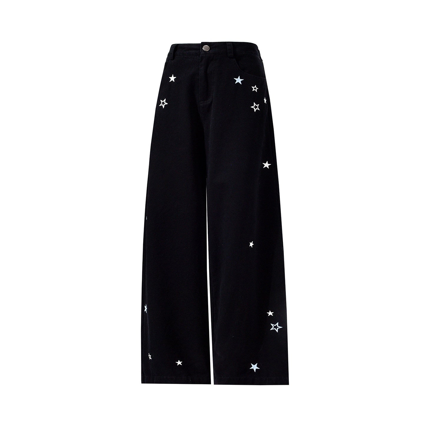 lemanism_Allover_Star_Print_Embroidered_American_Men's_Cotton_Straight_Jeans_MISSTT