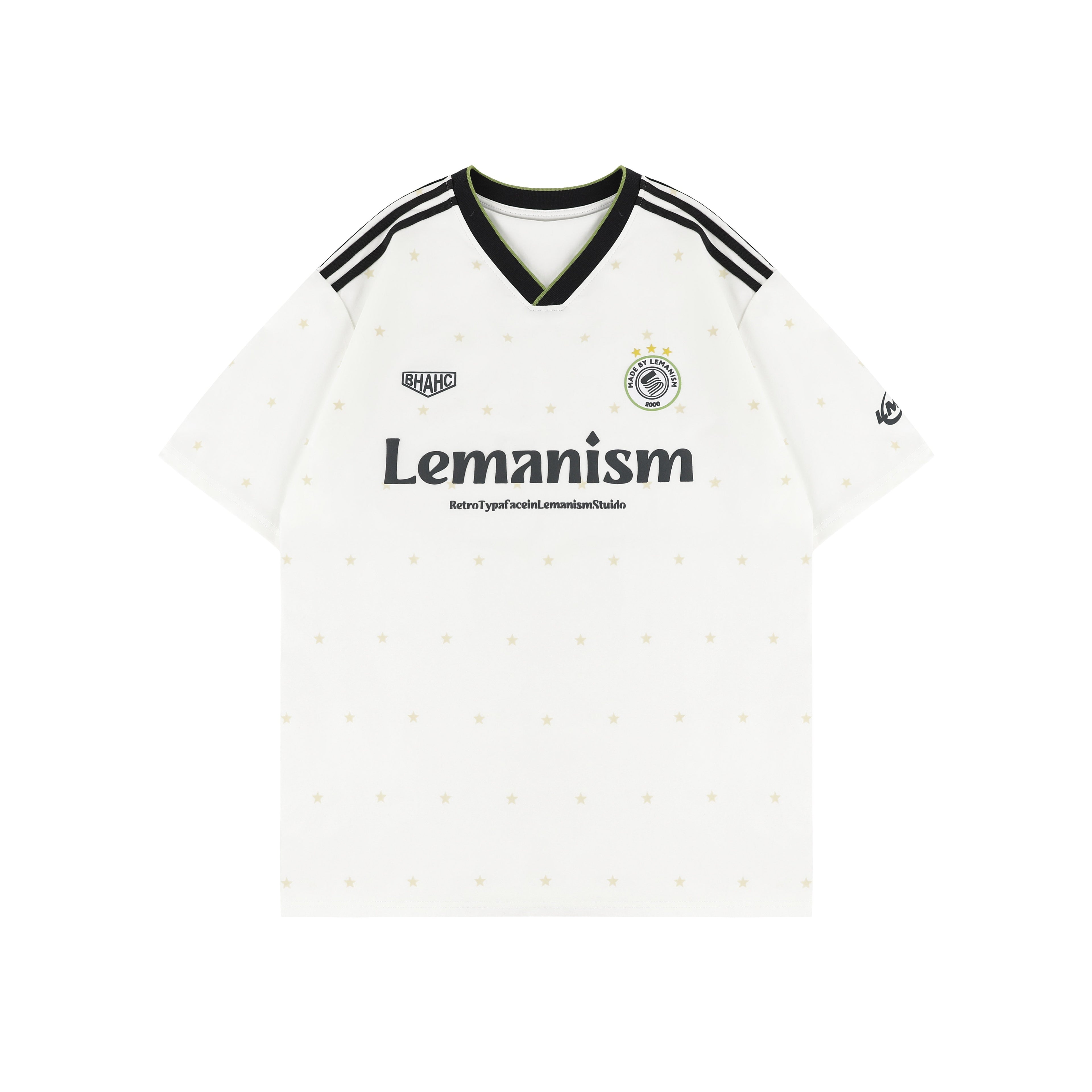 lemanism_Allover_Star_Print_V-neck_Men's_Jersey_Short_Sleeve_T-shirts_MISSTT