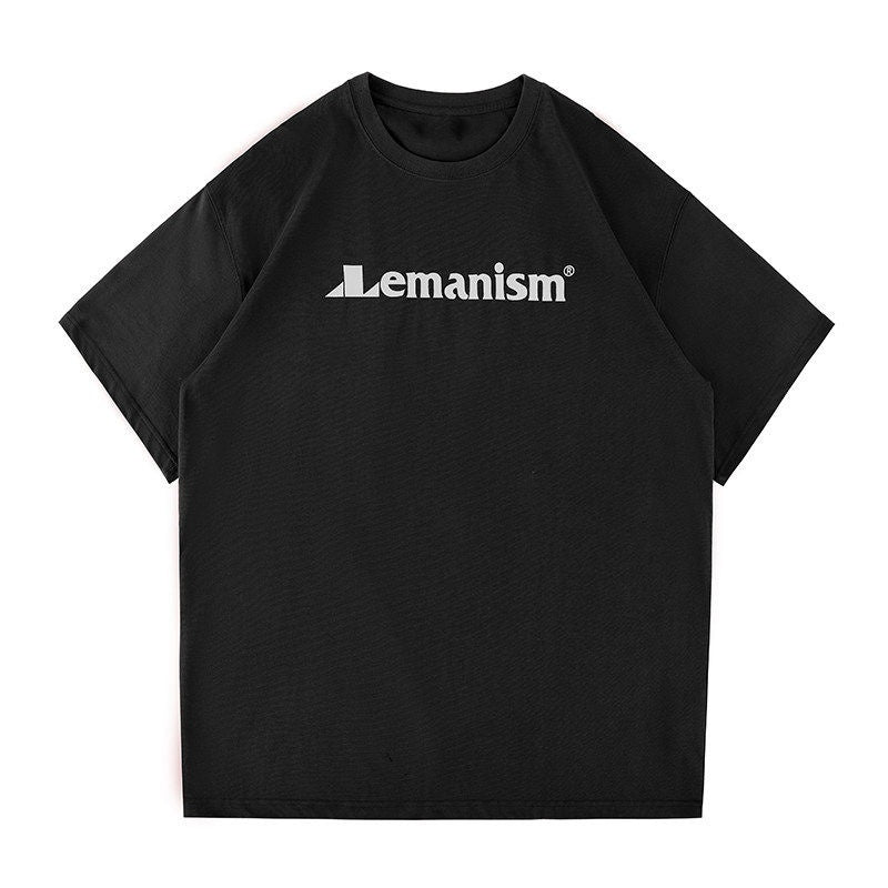 lemanism_American_Retro_Oversized_Men's_300g_Heavy_Cotton_Short_Sleeve_T-shirts_MISSTT