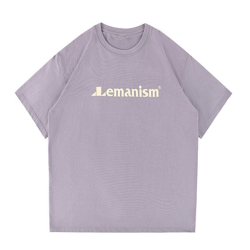 lemanism_American_Retro_Oversized_Men's_300g_Heavy_Cotton_Short_Sleeve_T-shirts_MISSTT