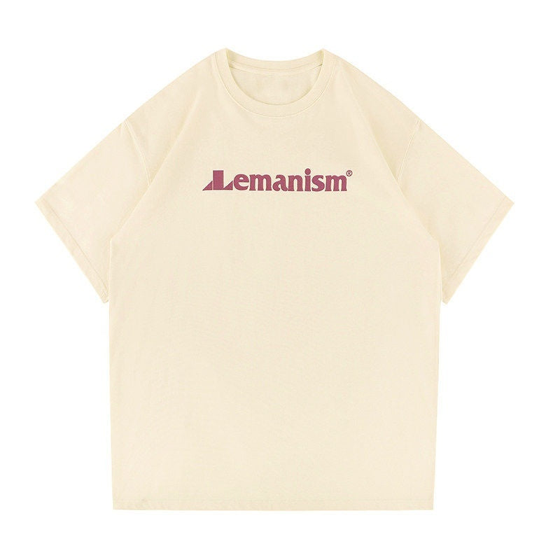 lemanism_American_Retro_Oversized_Men's_300g_Heavy_Cotton_Short_Sleeve_T-shirts_MISSTT