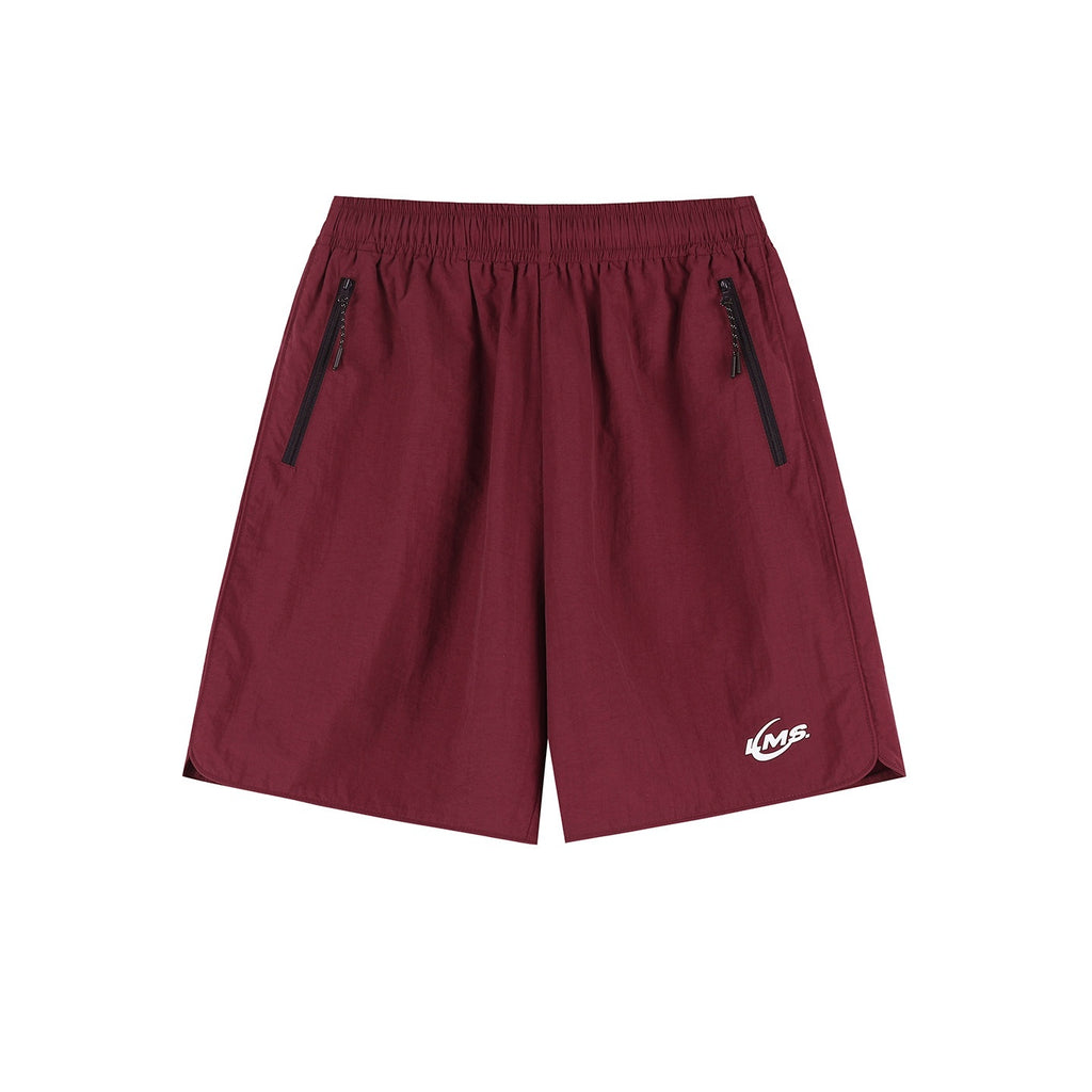 lemanism_American_Street_Letter_Print_Straight_Fit_Men's_Nylon_Chino_Shorts_MISSTT
