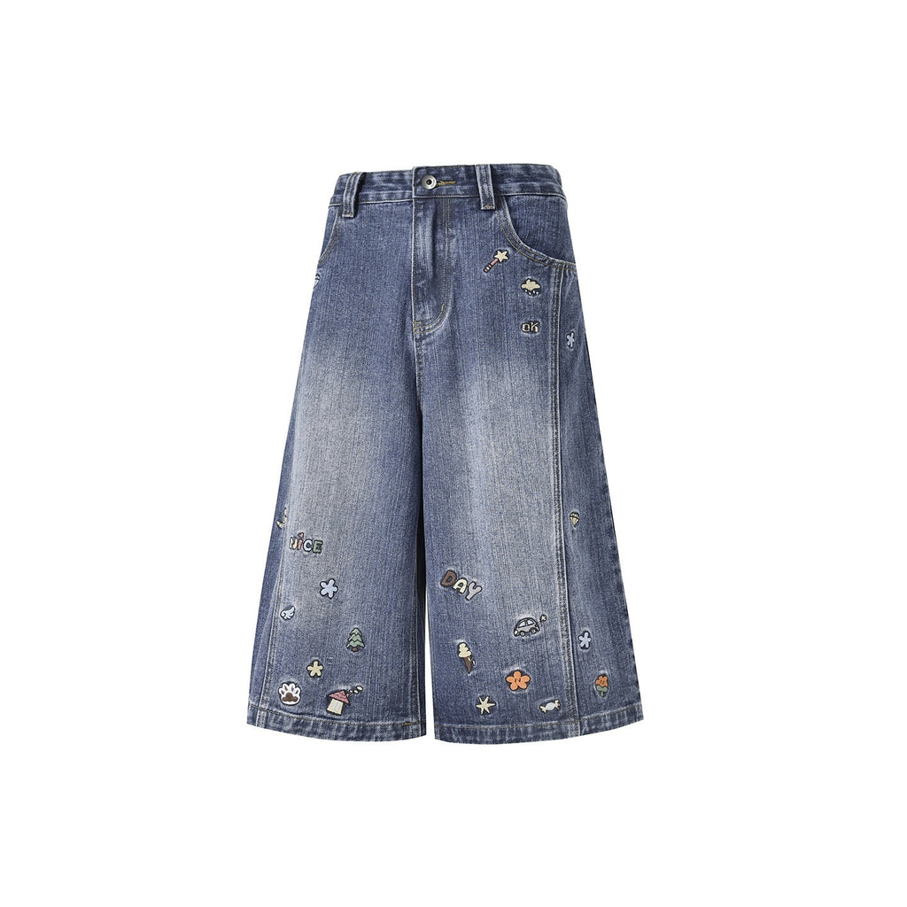 lemanism_American_Style_Cartoon_Print_Cropped_Casual_Men's_Denim_Loose_Jeans_MISSTT