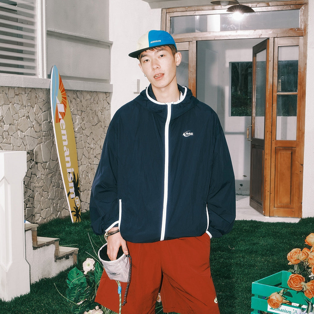 lemanism_Colorblock_Hooded_Letter_Print_Uv_Protection_Zip_Men's_Nylon_Lightweight_Jackets_MISSTT