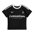 lemanism_Cropped_Three_Stripe_Letter_Print_Men's_Cotton_Slim_Short_Sleeve_T-shirts_MISSTT