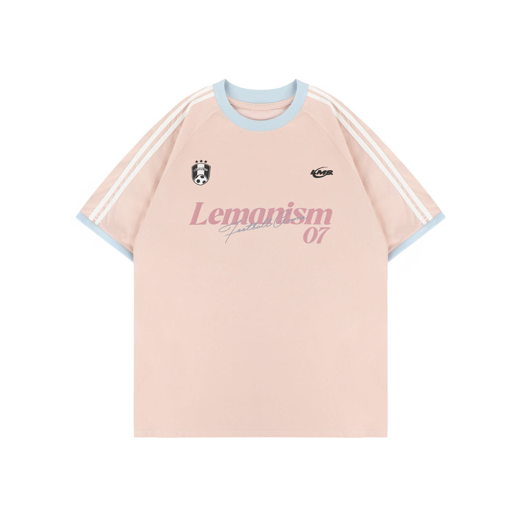 lemanism_Double_Stripe_Letter_Print_Relaxed_Fit_Men's_Cotton_Blend_Short_Sleeve_T-shirts_MISSTT