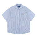 lemanism_Japanese_Uv_Protection_Vertical_Stripe_Short_Sleeve_Loose_Men's_Striped_Shirts_MISSTT