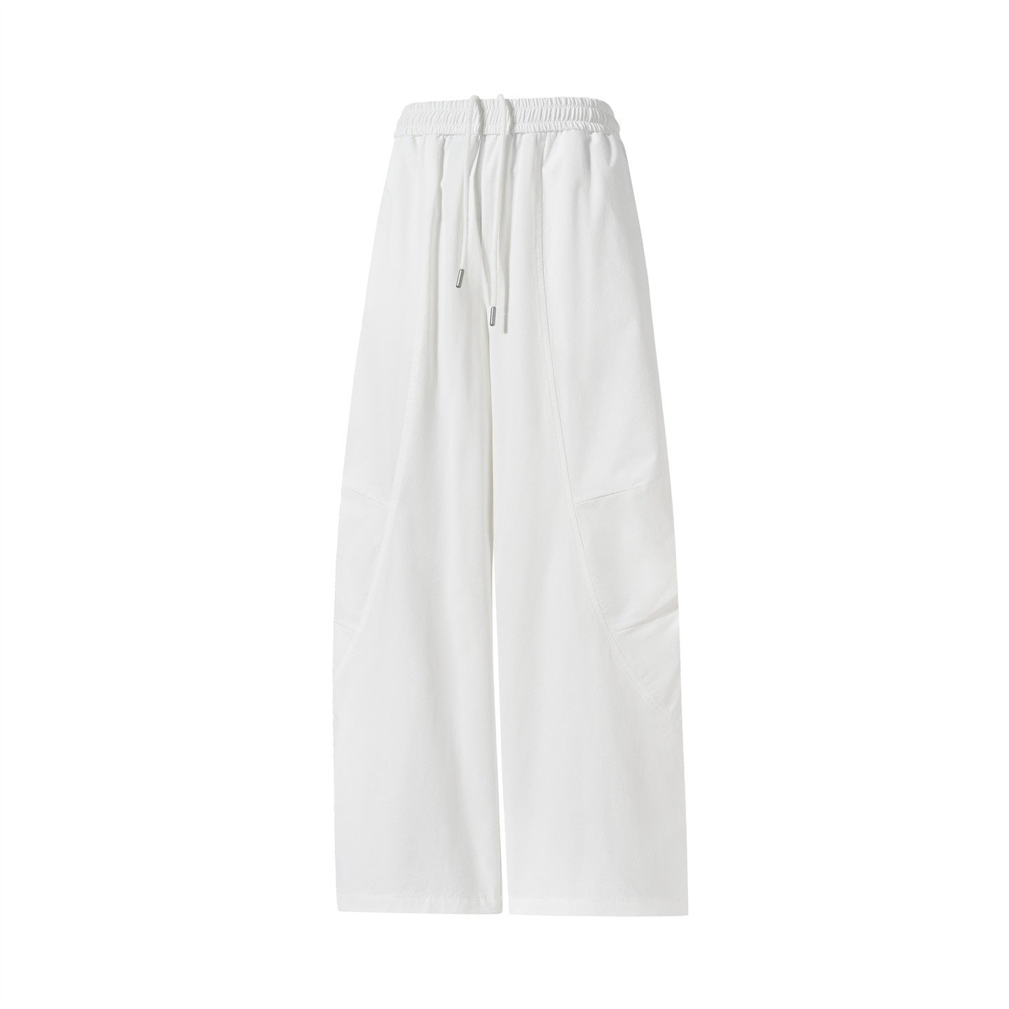 lemanism_Khaki_Solid_Loose_Mid_Rise_Casual_Men's_Nylon_Stretch_Straight-leg_Pants_MISSTT