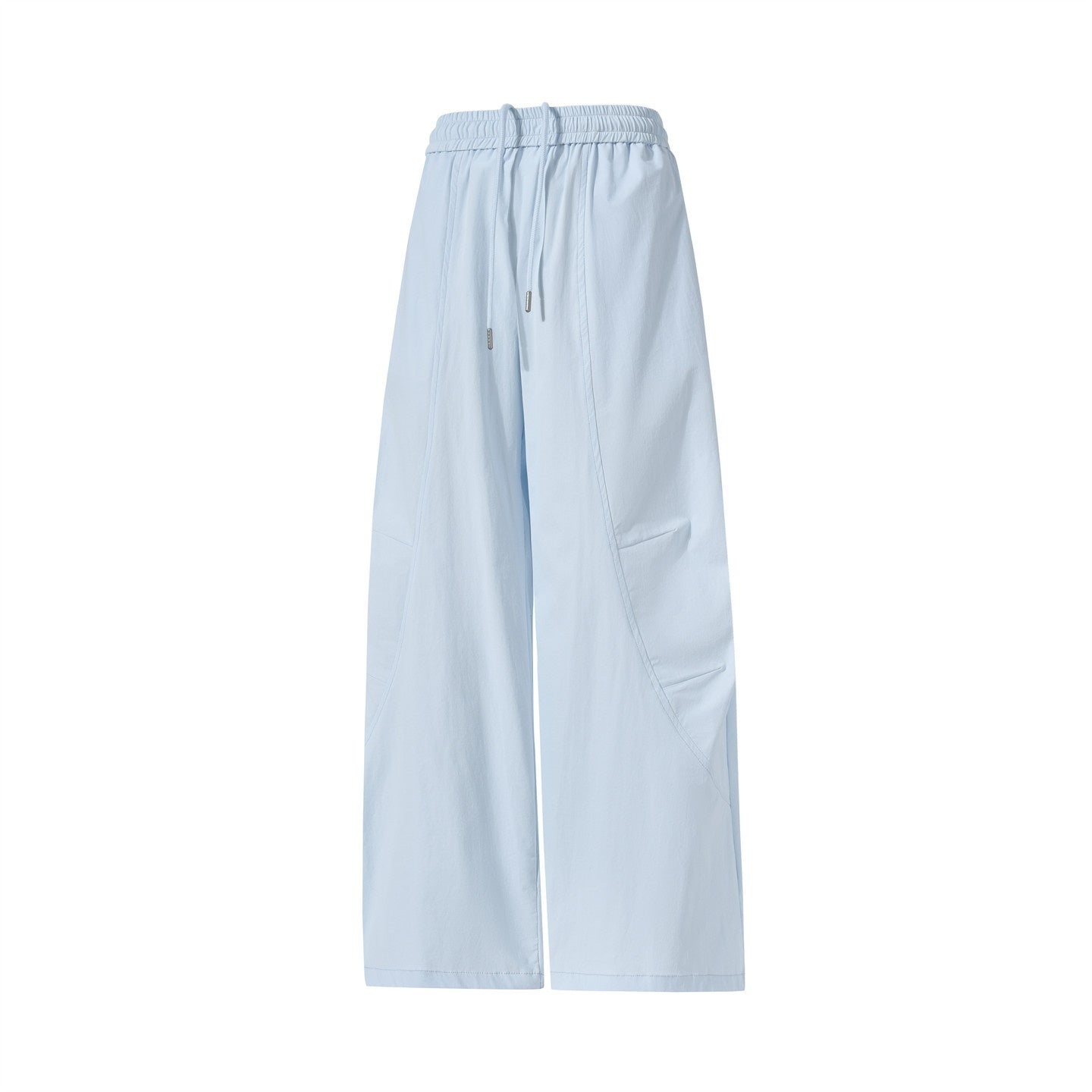 lemanism_Khaki_Solid_Loose_Mid_Rise_Casual_Men's_Nylon_Stretch_Straight-leg_Pants_MISSTT