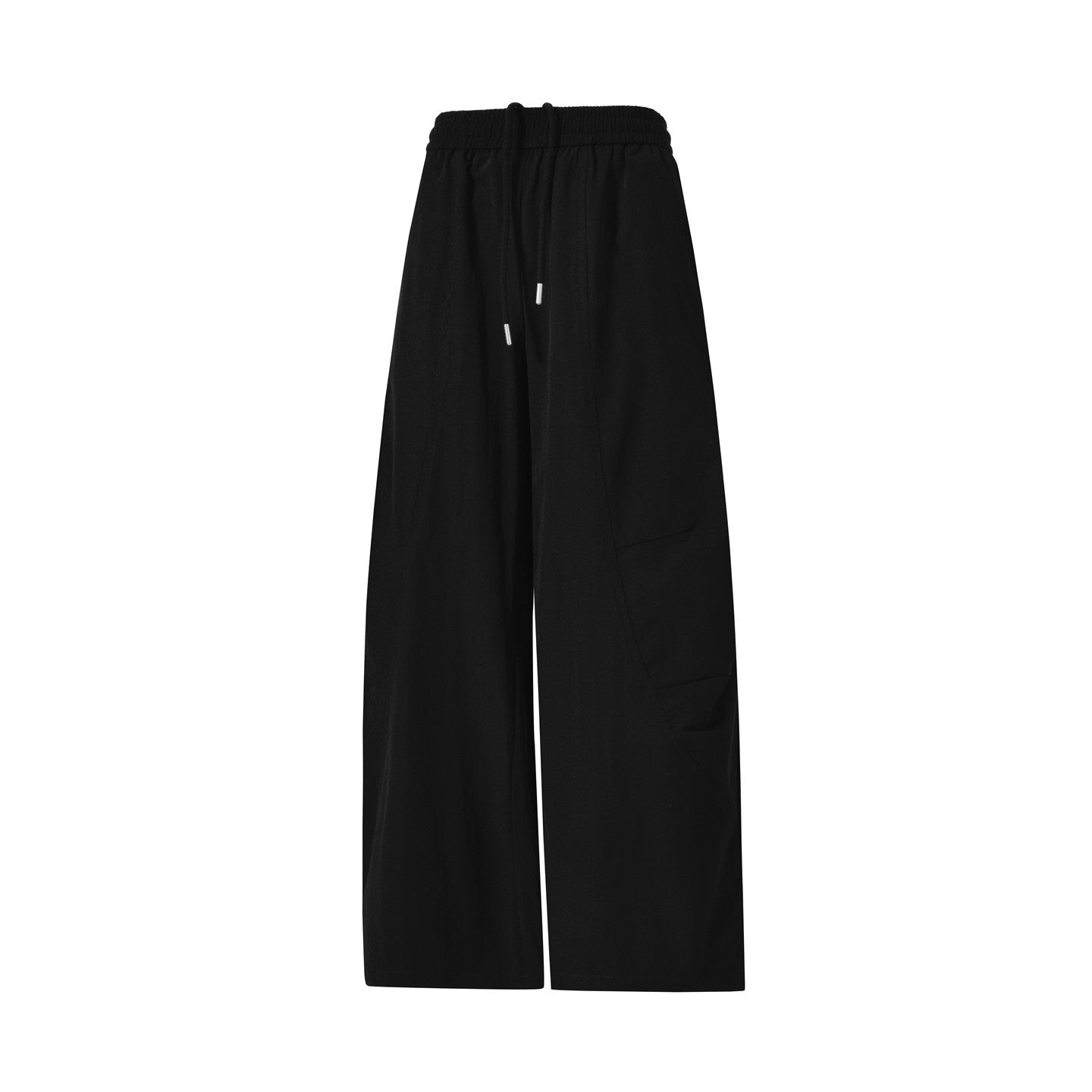 lemanism_Khaki_Solid_Loose_Mid_Rise_Casual_Men's_Nylon_Stretch_Straight-leg_Pants_MISSTT