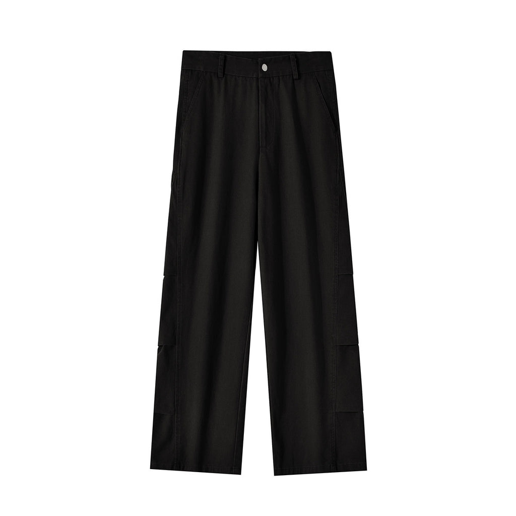 lemanism_Khaki_Utility_Cargo_Zipper_Fly_Mid_Rise_Relaxed_Men's_Cotton_Straight-leg_Pants_MISSTT