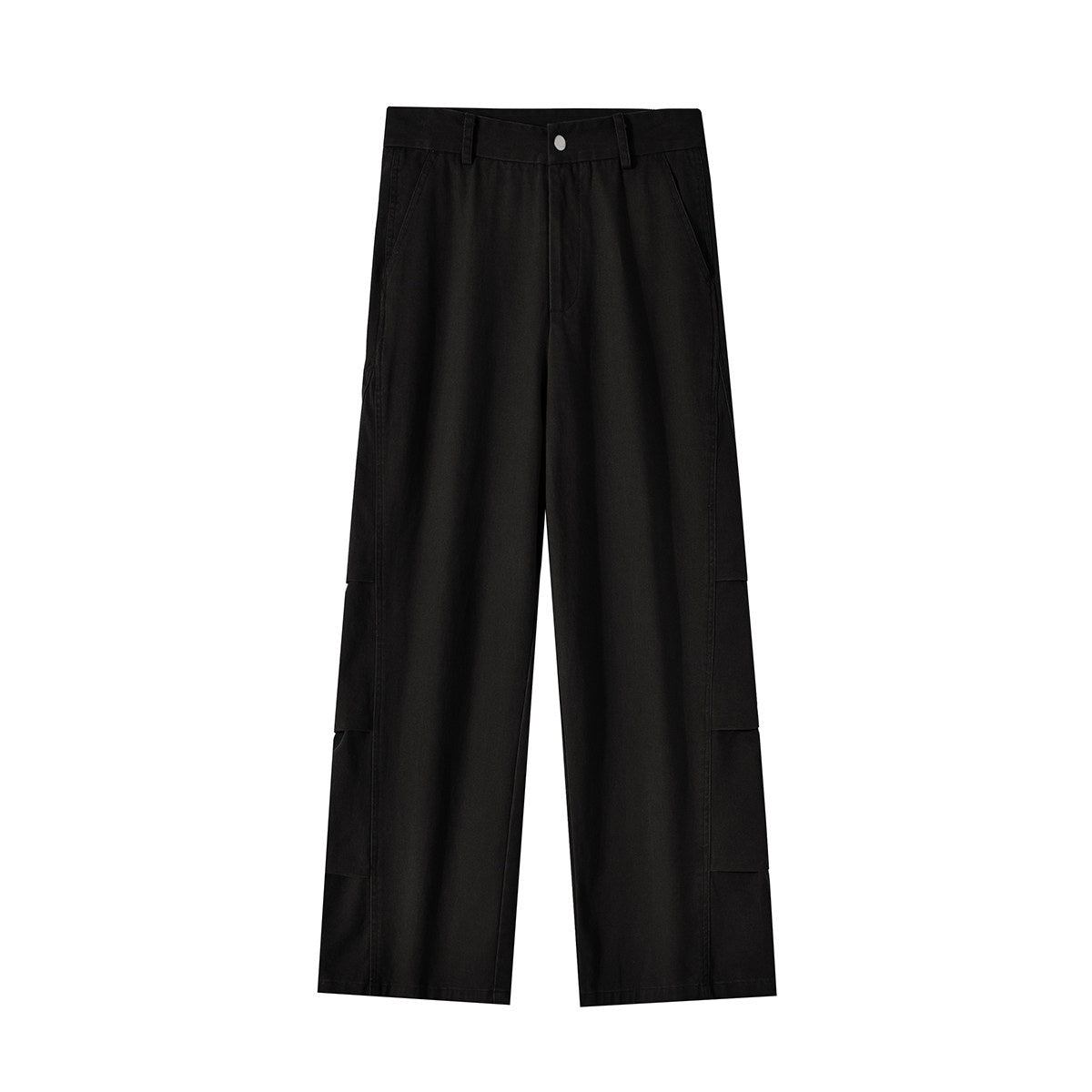lemanism_Khaki_Utility_Cargo_Zipper_Fly_Mid_Rise_Relaxed_Men's_Cotton_Straight-leg_Pants_MISSTT