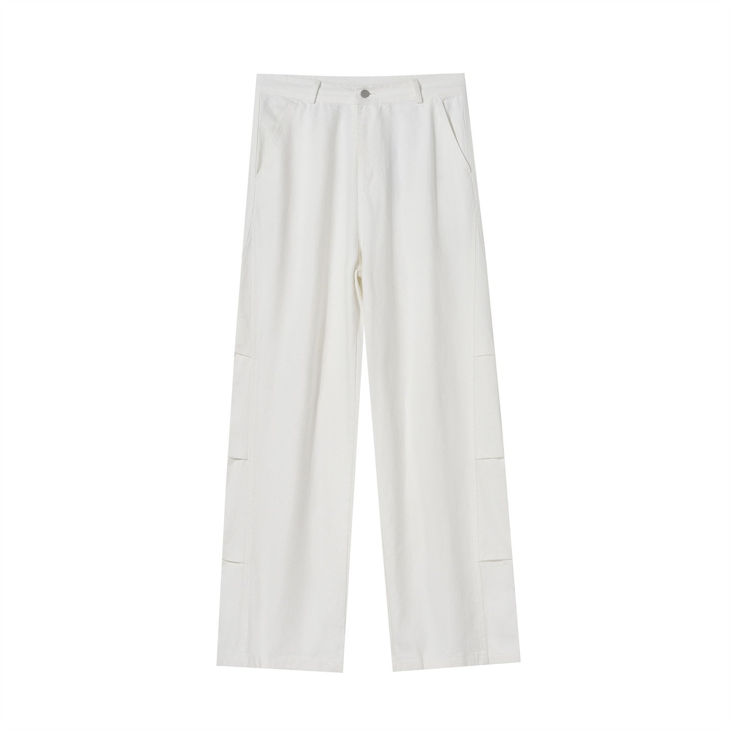 lemanism_Khaki_Utility_Cargo_Zipper_Fly_Mid_Rise_Relaxed_Men's_Cotton_Straight-leg_Pants_MISSTT