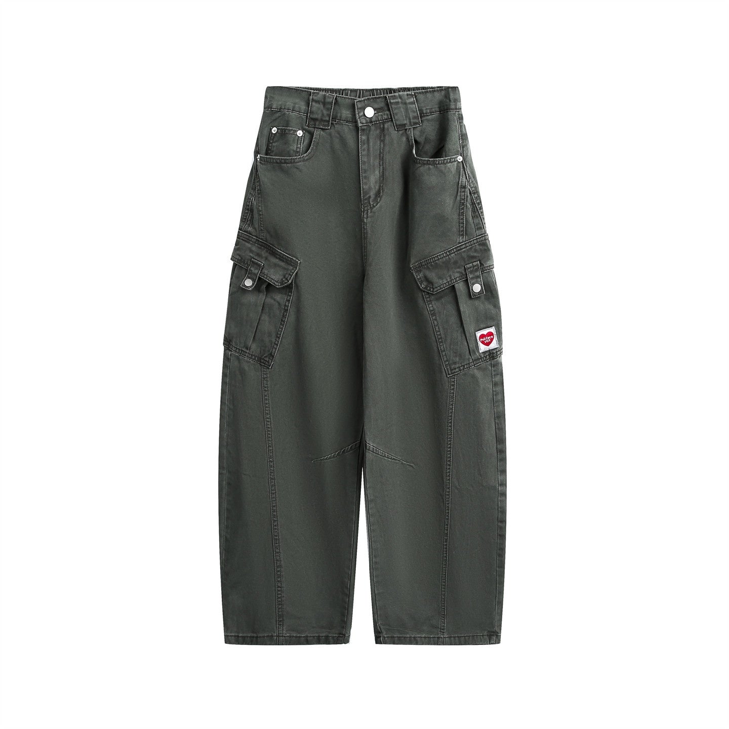 lemanism_Khaki_Washed_American_Vintage_Workwear_Men's_Straight-leg_Pants_MISSTT