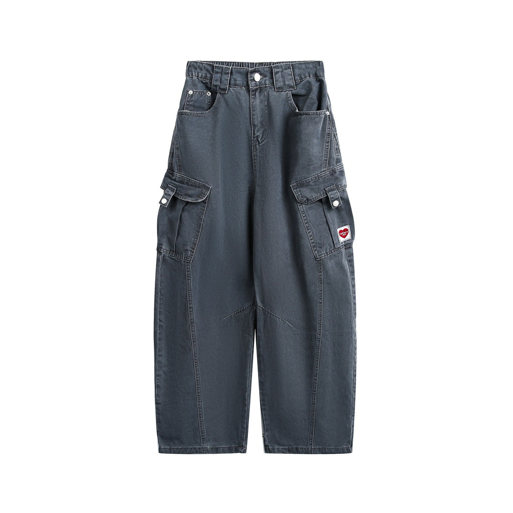 lemanism_Khaki_Washed_American_Vintage_Workwear_Men's_Straight-leg_Pants_MISSTT