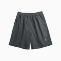 lemanism_Light_Blue_Dachshund_Print_Straight_Loose_Men's_Polyester_Athletic_Shorts_MISSTT