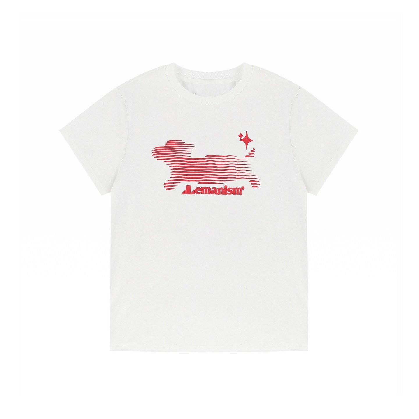 lemanism_Phantom_Puppy_Graphic_Men's_300g_Heavyweight_Short_Sleeve_T-shirts_MISSTT