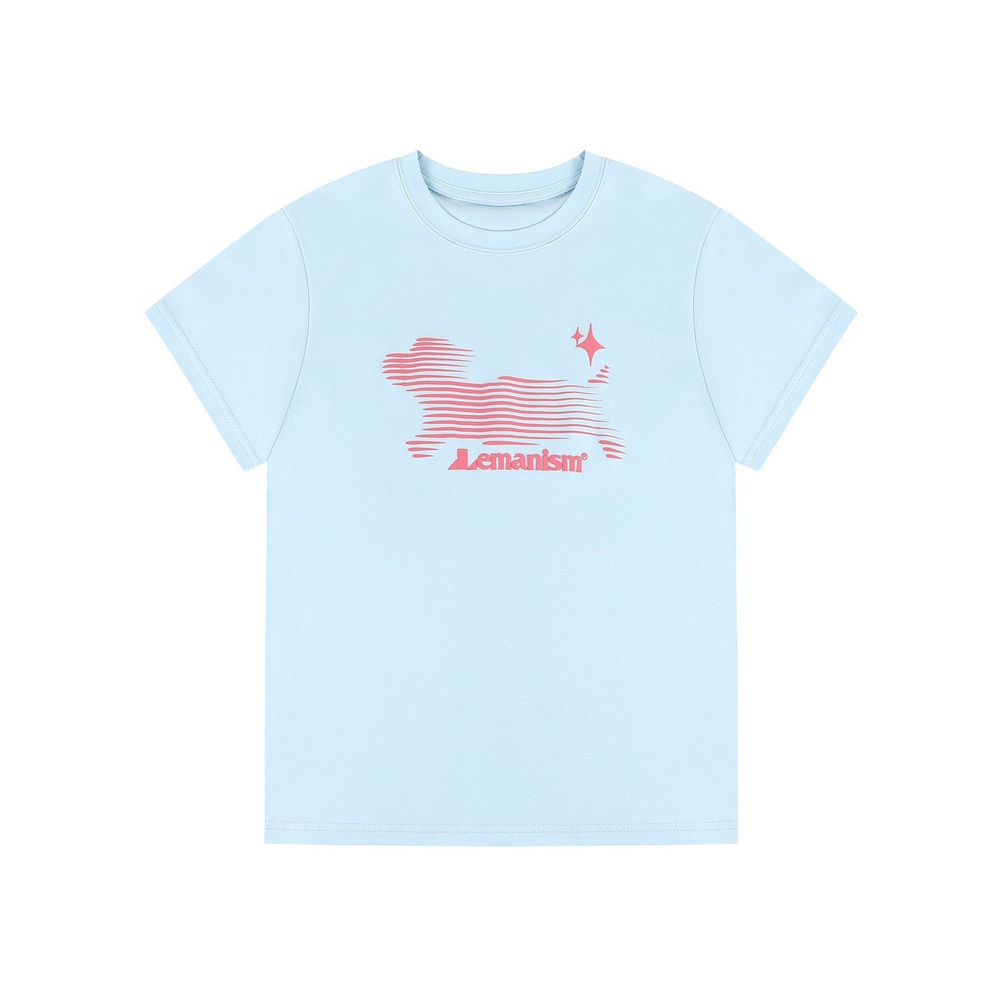 lemanism_Phantom_Puppy_Graphic_Men's_300g_Heavyweight_Short_Sleeve_T-shirts_MISSTT