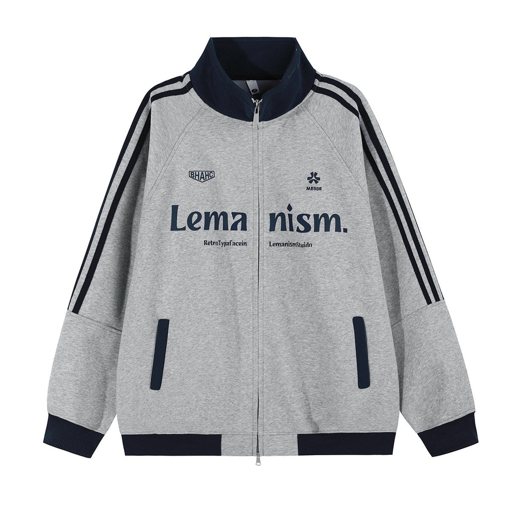lemanism_Red_Baseball_Varsity_Stand_Collar_American_Sport_Couple_Men's_Zip-up_Hoodies_MISSTT