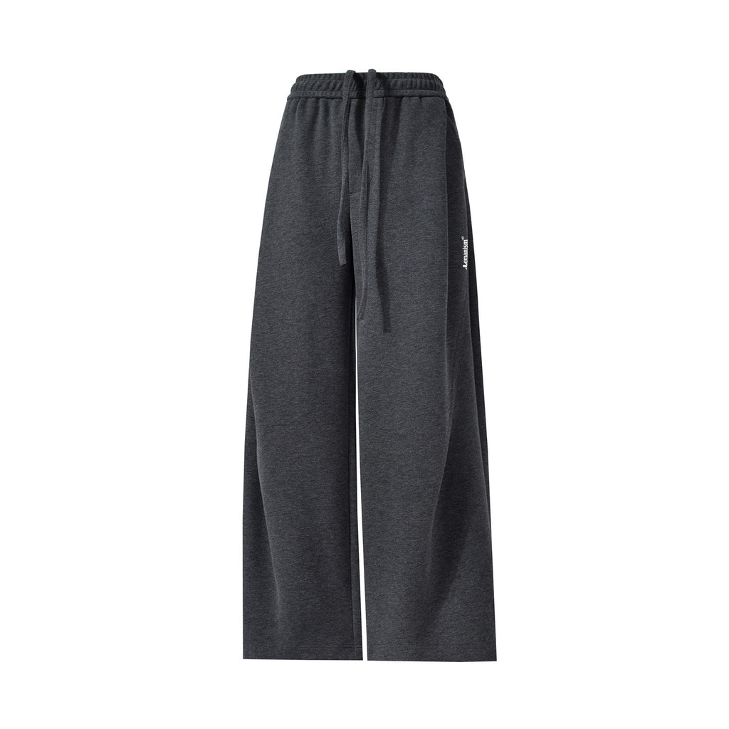 lemanism_Solid_American_Sport_Casual_Couple_Loose_Fit_Men's_Straight-leg_Pants_MISSTT