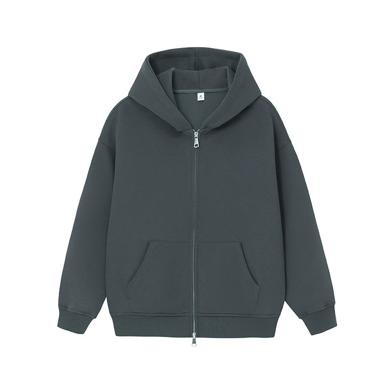 lemanism_Solid_Color_Hooded_Couple_American_Street_Men's_Zip-up_Hoodies_MISSTT