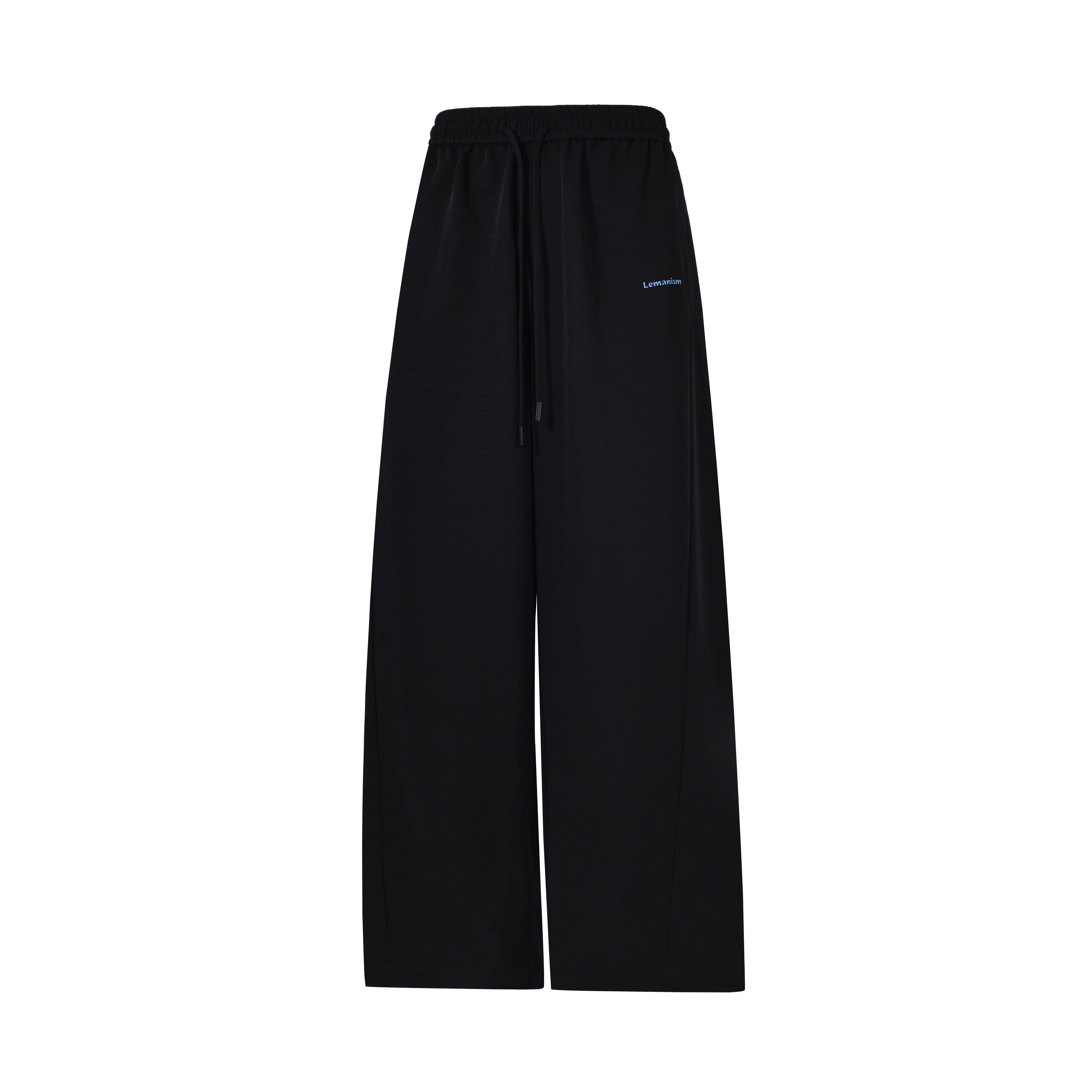 lemanism_Solid_Cool_Quick_Dry_Loose_Mid_Rise_Men's_Polyester_Straight-leg_Pants_MISSTT