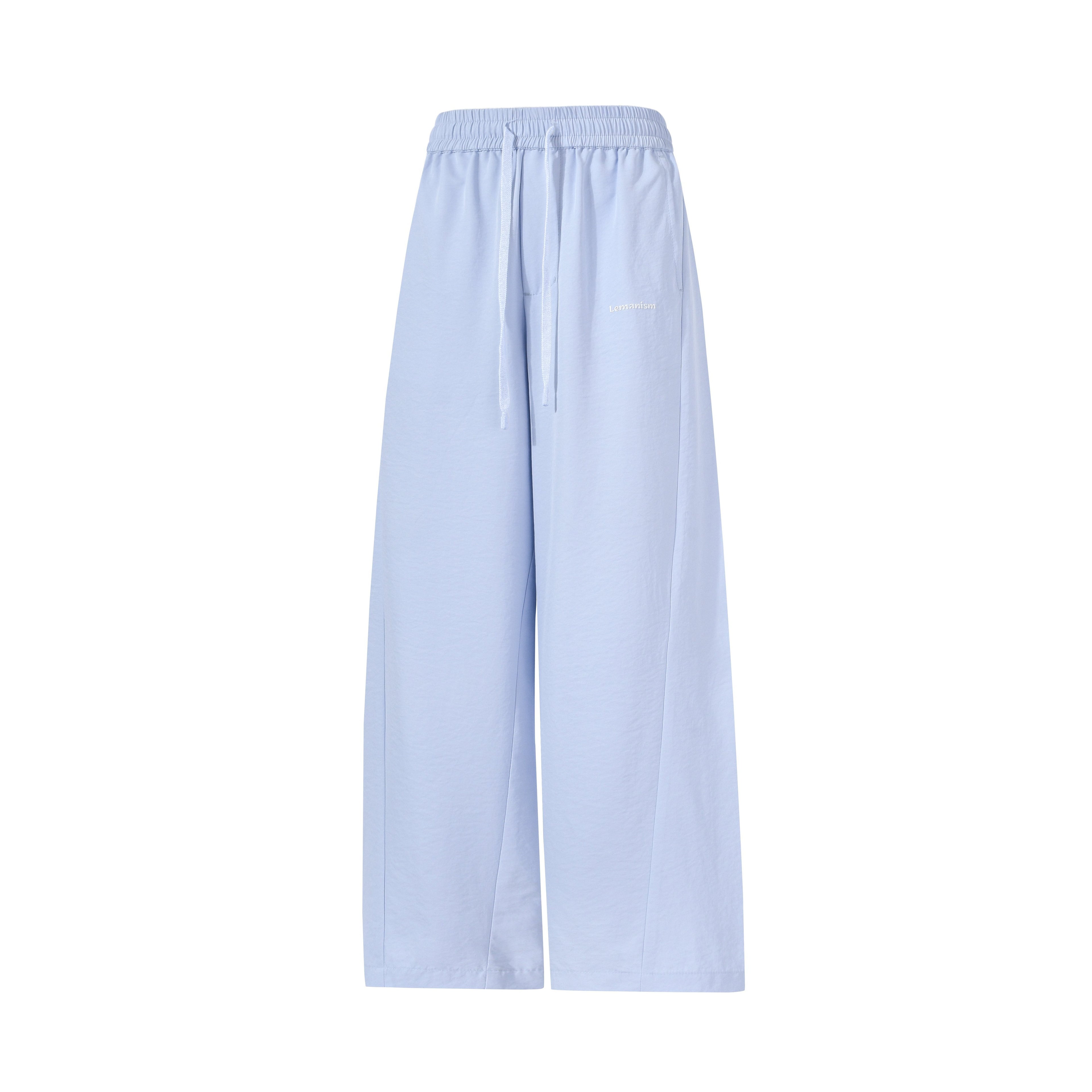 lemanism_Solid_Cool_Quick_Dry_Loose_Mid_Rise_Men's_Polyester_Straight-leg_Pants_MISSTT