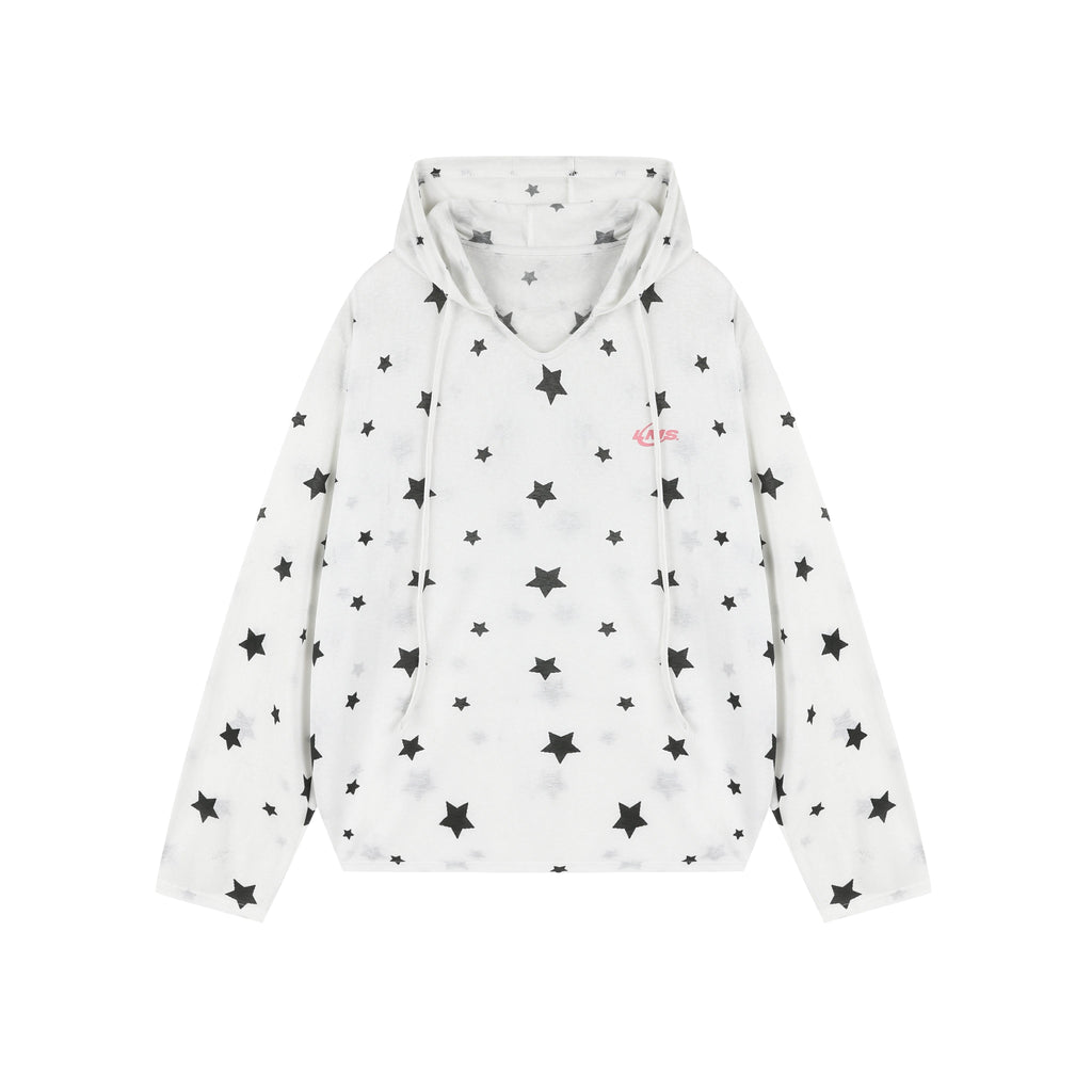 lemanism_Star_Print_Hooded_Loose_Fit_Men's_Lyocell_Blend_Long_Sleeve_T-shirts_MISSTT
