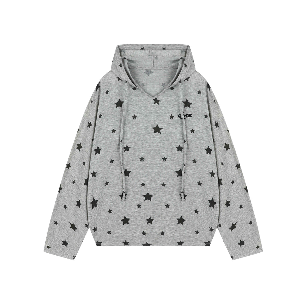 lemanism_Star_Print_Hooded_Loose_Fit_Men's_Lyocell_Blend_Long_Sleeve_T-shirts_MISSTT