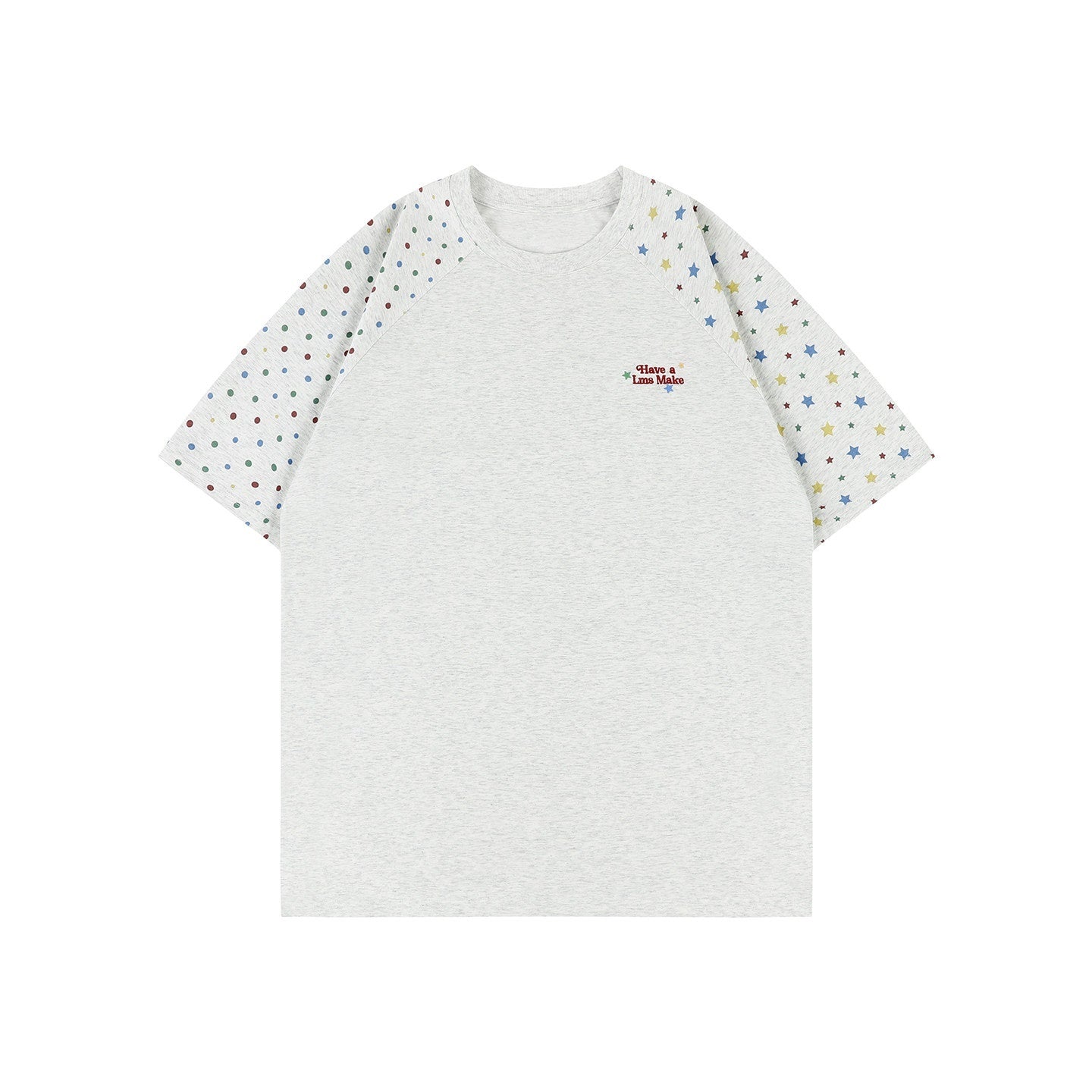 lemanism_Star_Print_Raglan_Sleeve_Men's_Sorona_Cotton_Blend_Short_Sleeve_T-shirts_MISSTT